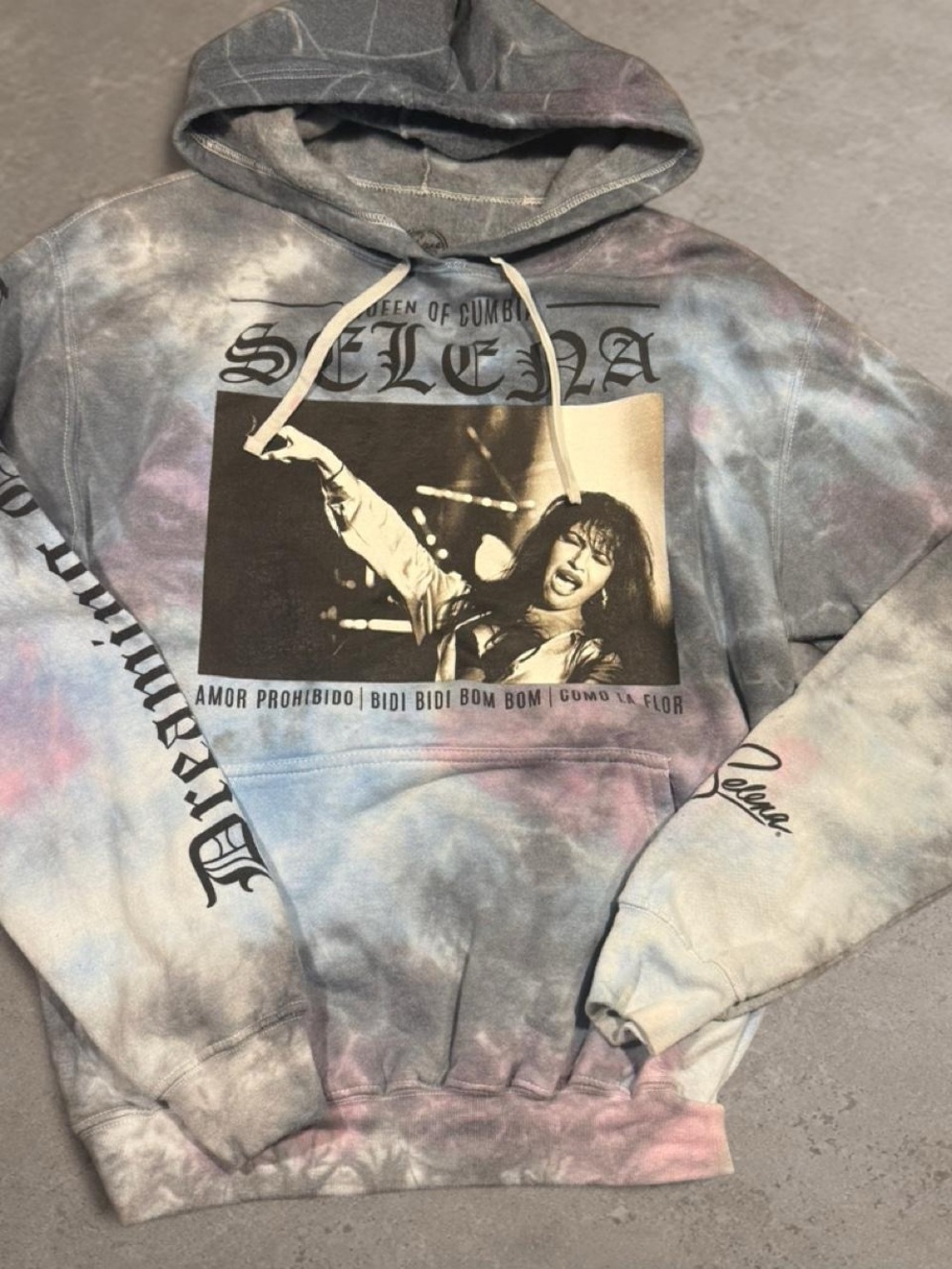 Selena “Dreaming of You” tie-dye hoodie